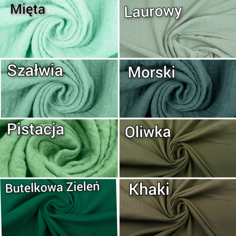 Wybierz kolor rożka muślinowego Wybierz kolor rożka muślinowego